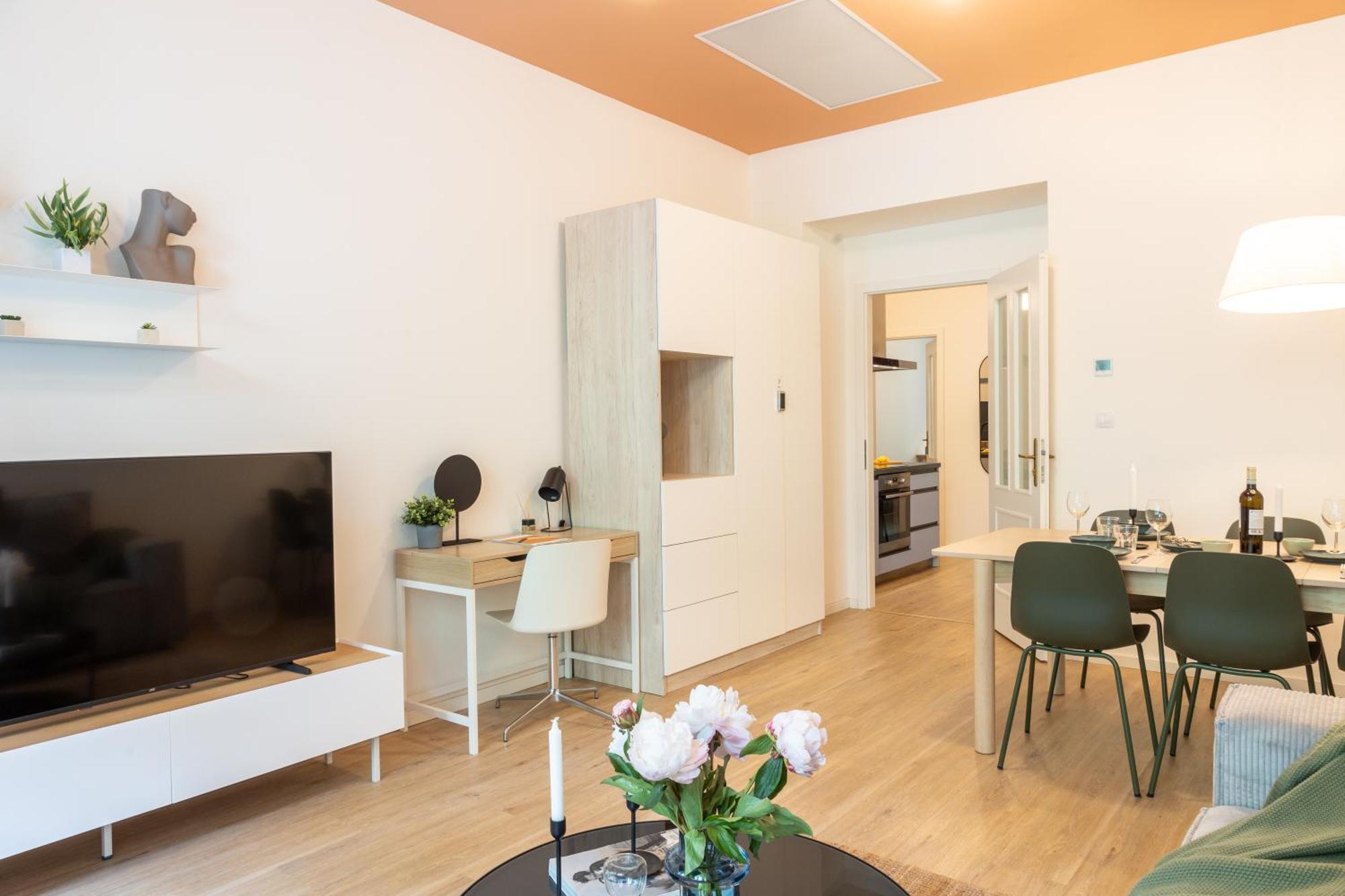 Appartement 3bdr With Terrace And Electric Grill In Vinohrady By Days *